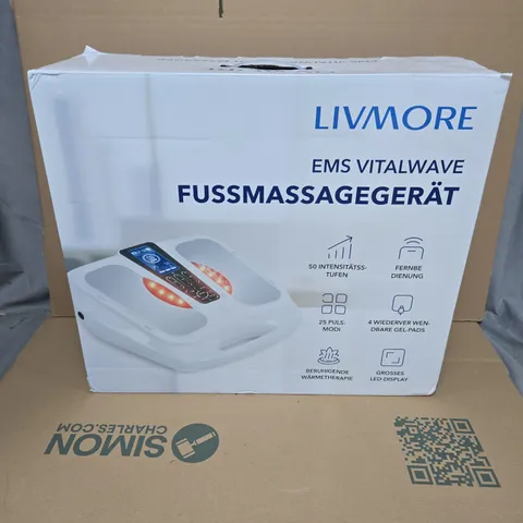 LIVMORE EMS HEATING FOOT CARE MASSAGER 