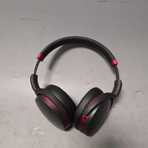 SENNHEISER RED & BLACK HEADPHONES