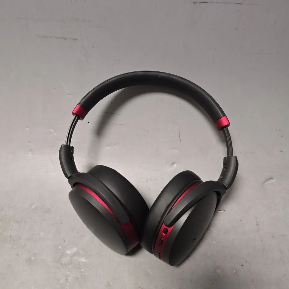SENNHEISER RED & BLACK HEADPHONES 