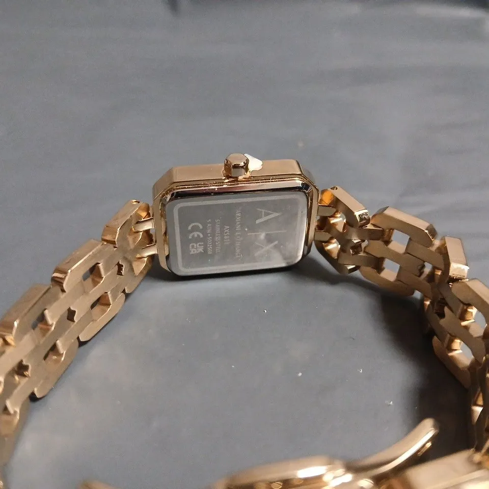 UNBOXED ARMANI EXCHANGE STAINLESS STEEL AX5811 WATCH