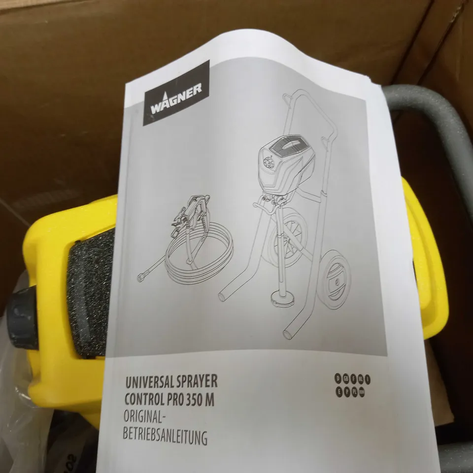 WAGNER AIRLESS CONTROLPRO 350 M PAINT SPRAYER 