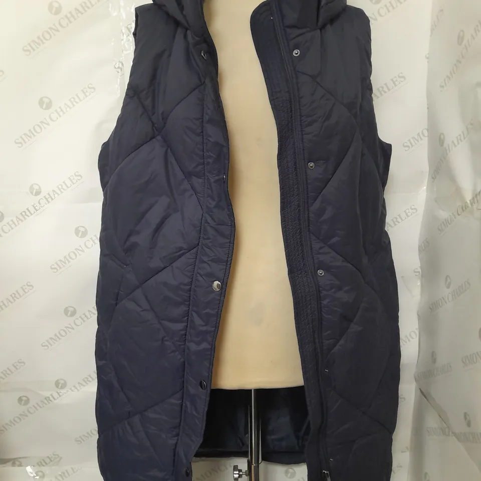 CENTIGRADE QUILTED GILET VEST IN NAVY SIZE M