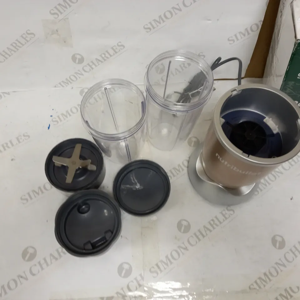 NUTRIBULLET NBLP9 900W BLENDER CHAMPAGNE MULTI-FUNCTION COLD BEVERAGE SMOOTHIE MAKER