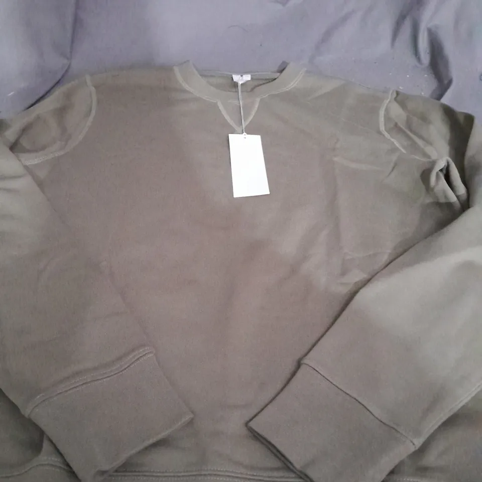 ARKET KHAKI JUMPER - EUR SMALL