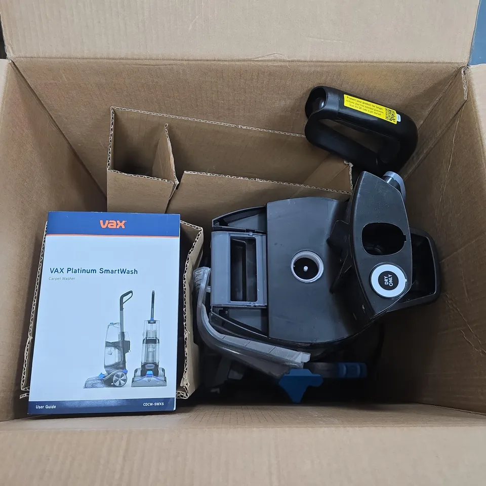 VAX PLATINUM SMARTWASH RRP £299