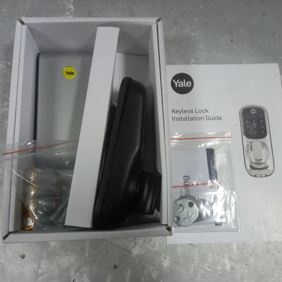 BOXED YALE KEYLESS LOCK