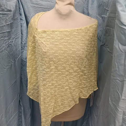 PRINCESS POLLY NELIDA SHEER PONCHO – UK 10 (US 6 / AU 10), IVORY LACE