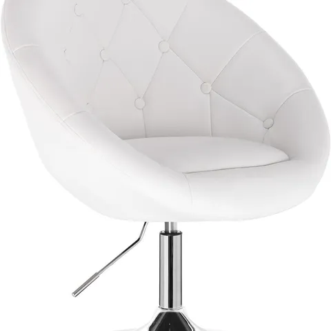 BOXED WOLTU BAR STOOL - WHITE (1 BOX)