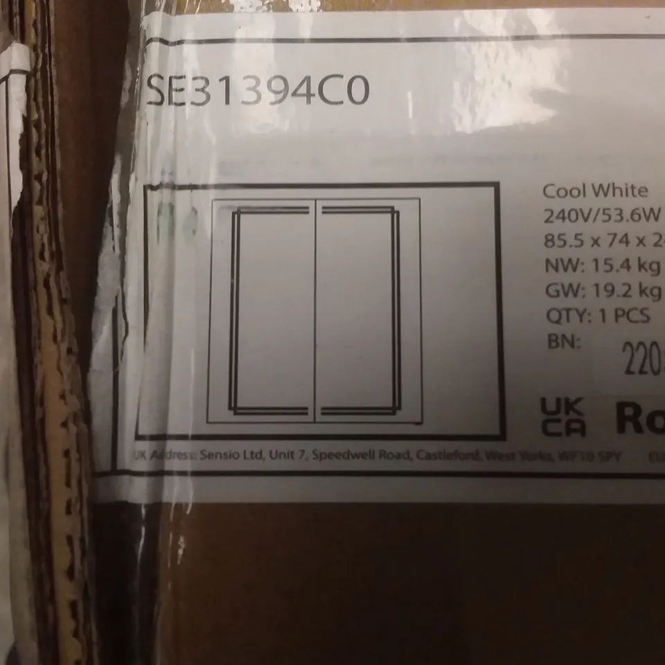 BOXED LED MIRROR CABINET