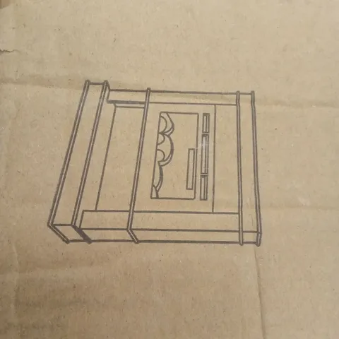 BOXED YC MELAMINE FIREPLACE MANTLE (1 BOX)