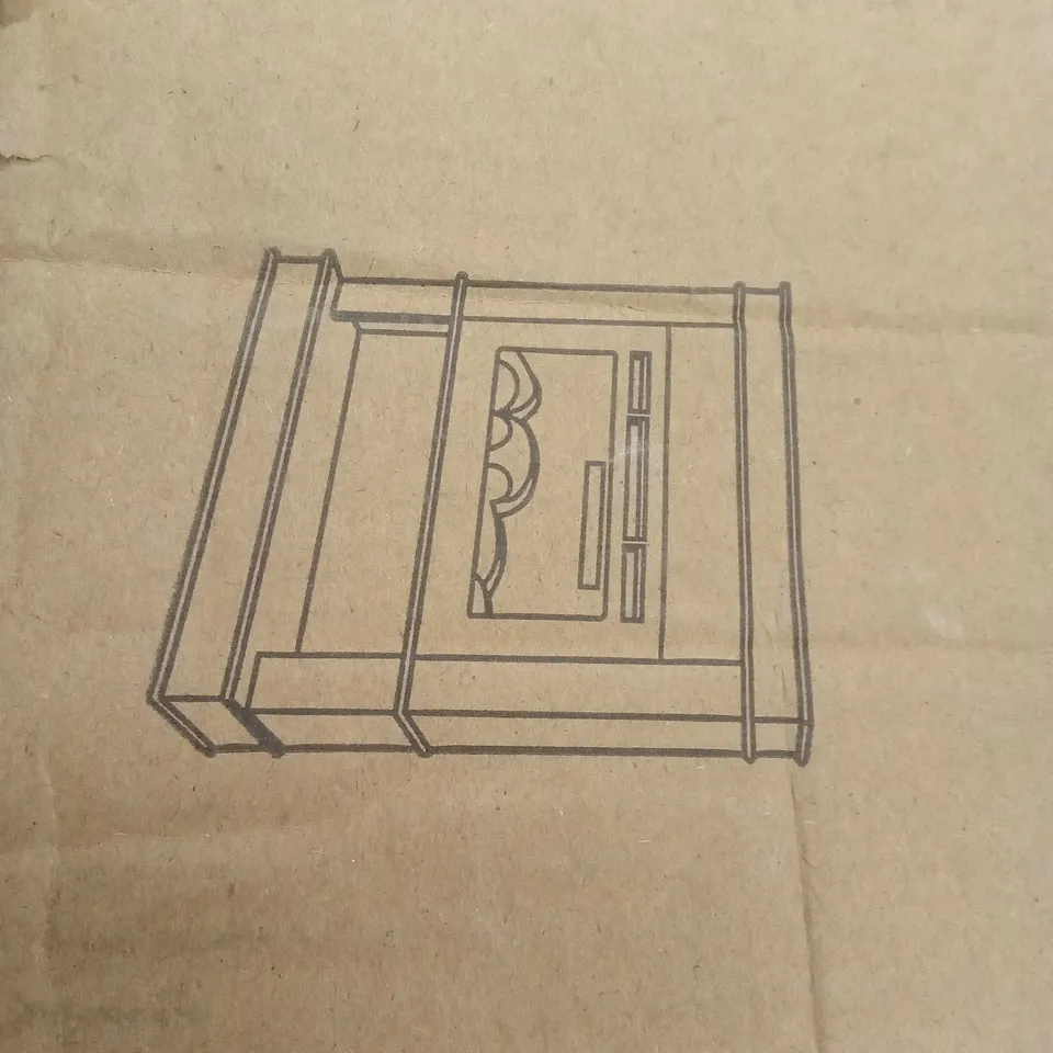 BOXED YC MELAMINE FIREPLACE MANTLE (1 BOX)