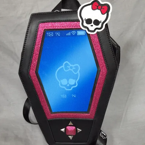 MONSTER HIGH COFFIN THEMED BACKPACK