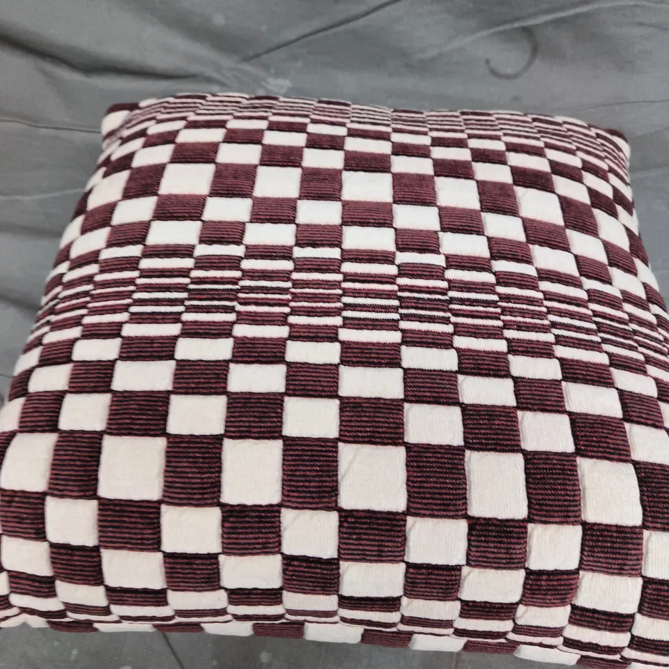 M&S HOME RUST MIX CUSHION 