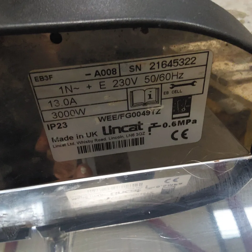 LINCAT ELECTRIC WATER HEATER EB3F