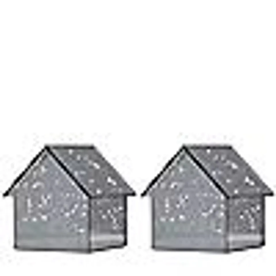 HOME STORIES SET OF PRE LIT TWINKLE HOUSES