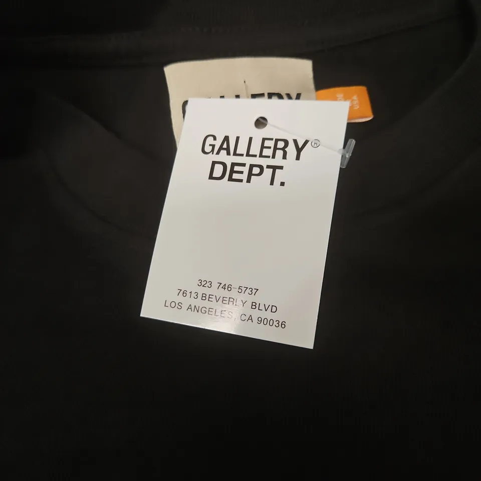 GALLERY DEPT. BLACK T-SHIRT – UK M (US M)