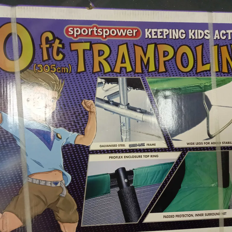 SPORTSPOWER 10FT TRAMPOLINE - COLLECTION ONLY