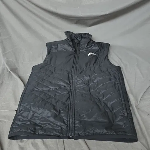 NIKE THERMA-FIT GILET IN BLACK SIZE XS