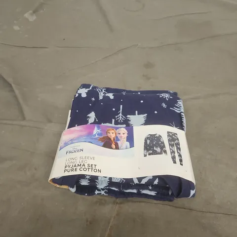 DISNEY FROZEN PYJAMA SET – LONG SLEEVE, LONG LEG – PURE COTTON – SIZE L