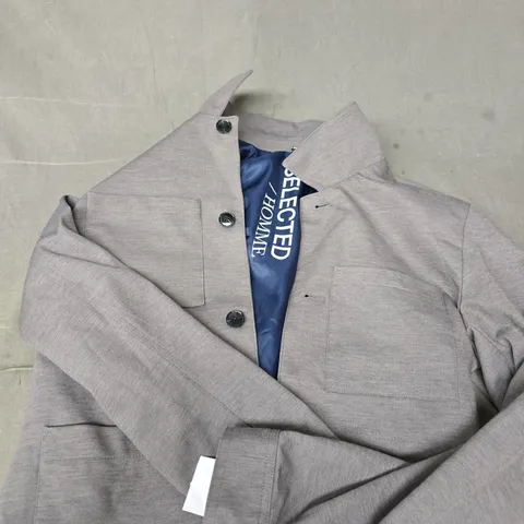 SELECTED HOMME LIGHT GREY MELANGE BLAZER β UK 34R