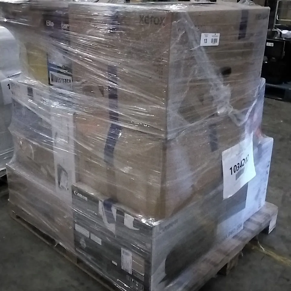 PALLET OF APPROXIMATELY 14 UNPROCESSED RAW RETURN HOUSEHOLD AND ELECTRICAL GOODS TO INCLUDE;