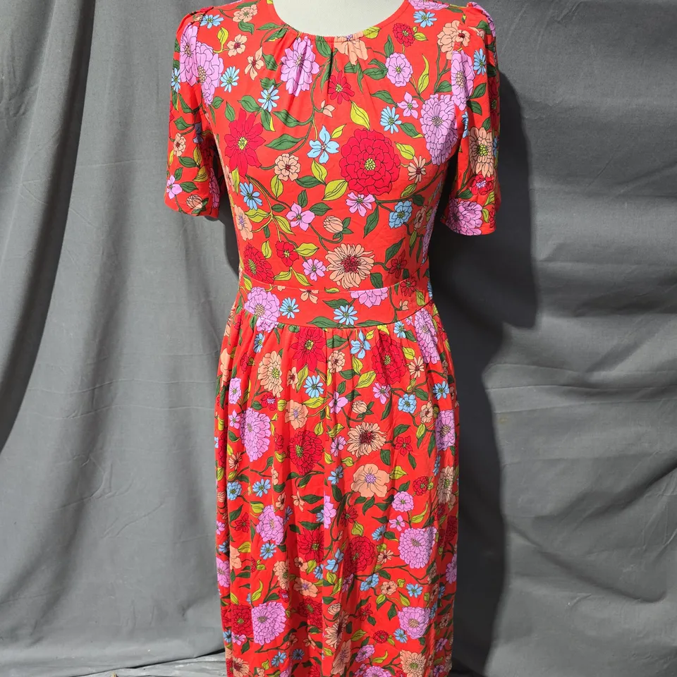 WOMENS BODEN FLORAL DRESS - SIZE 6