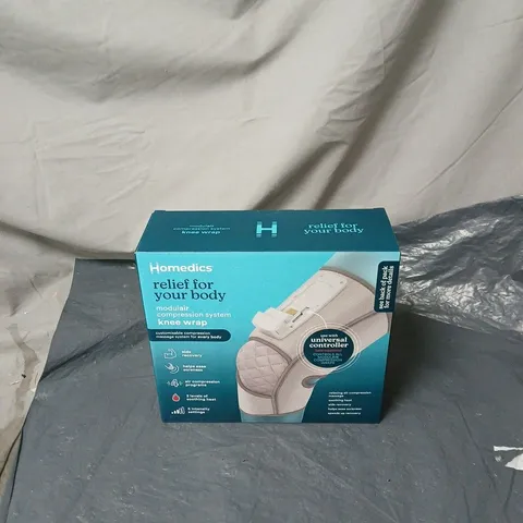 HOMEDICS MODULAIR COMPRESSION SYSTEM KNEE WRAP BOXED