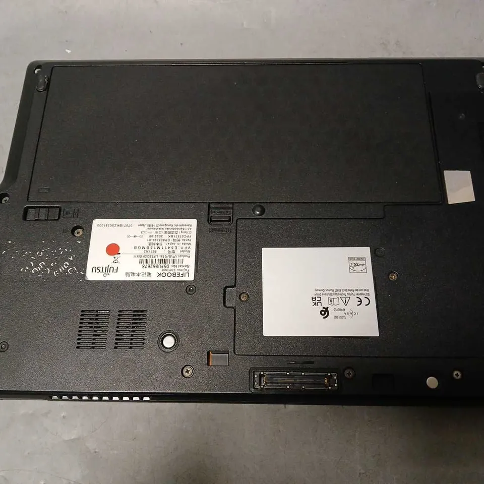 FUJITSU LIFEBOOK E SERIES LAPTOP 