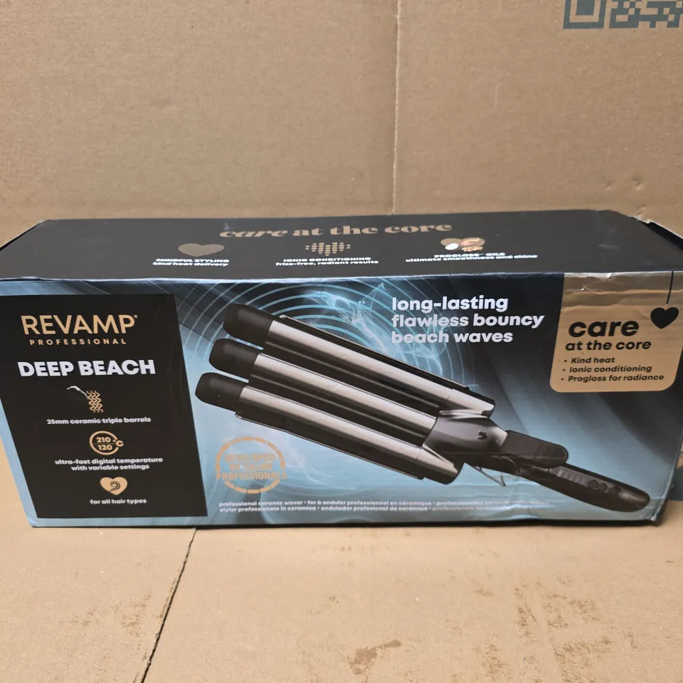 BOXED REVAMP PROGLOSS DEEP BEACH WAVER