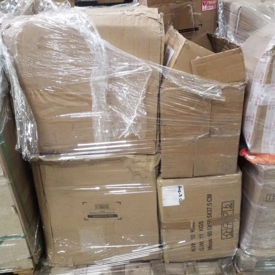 PALLET CONTAINING ASSORTED NETWORK CABINETS