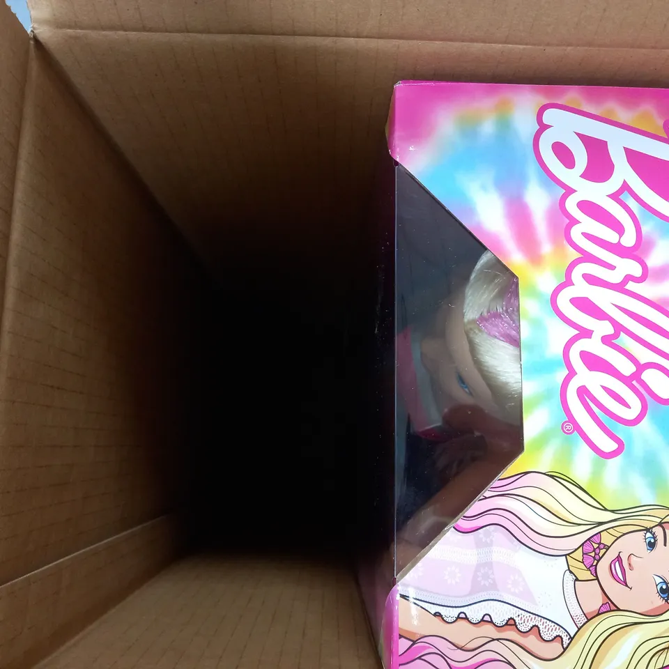 BOXED BARBIE 70CM TIE-DYE STYLE BEST FASHION FRIEND