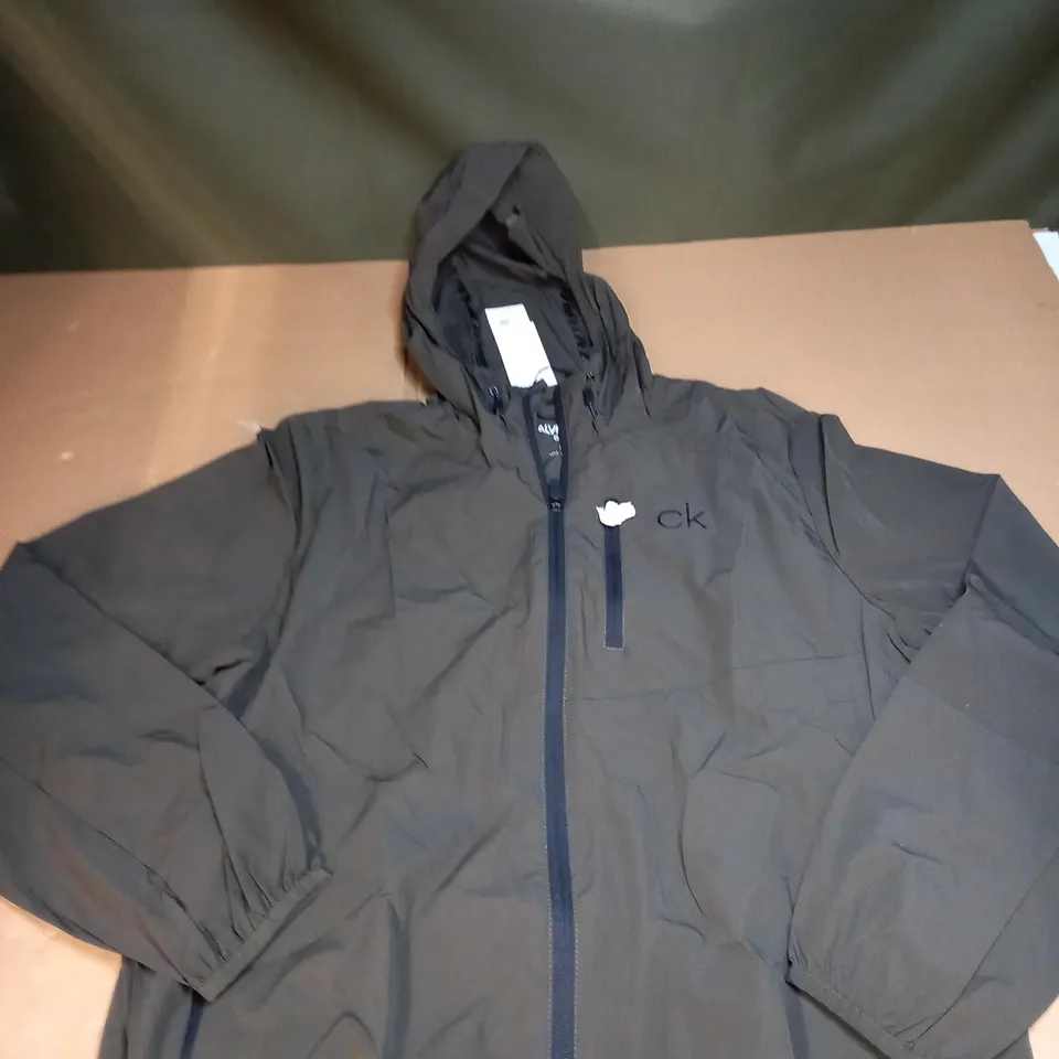 MENS KHAKI GREEN CALVIN KLEIN JACKET SIZE M