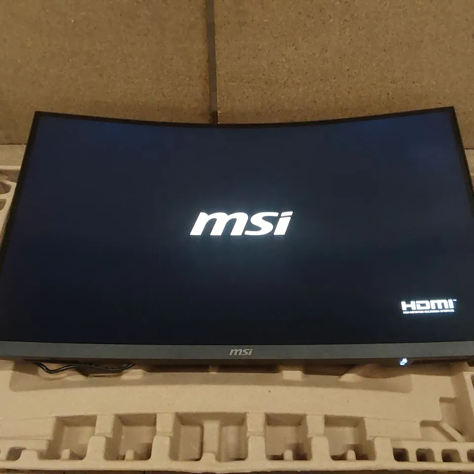 BOXED MSI MAG 275CQRXF CURVED 27" WQHD 2560 x 1440 MONITOR