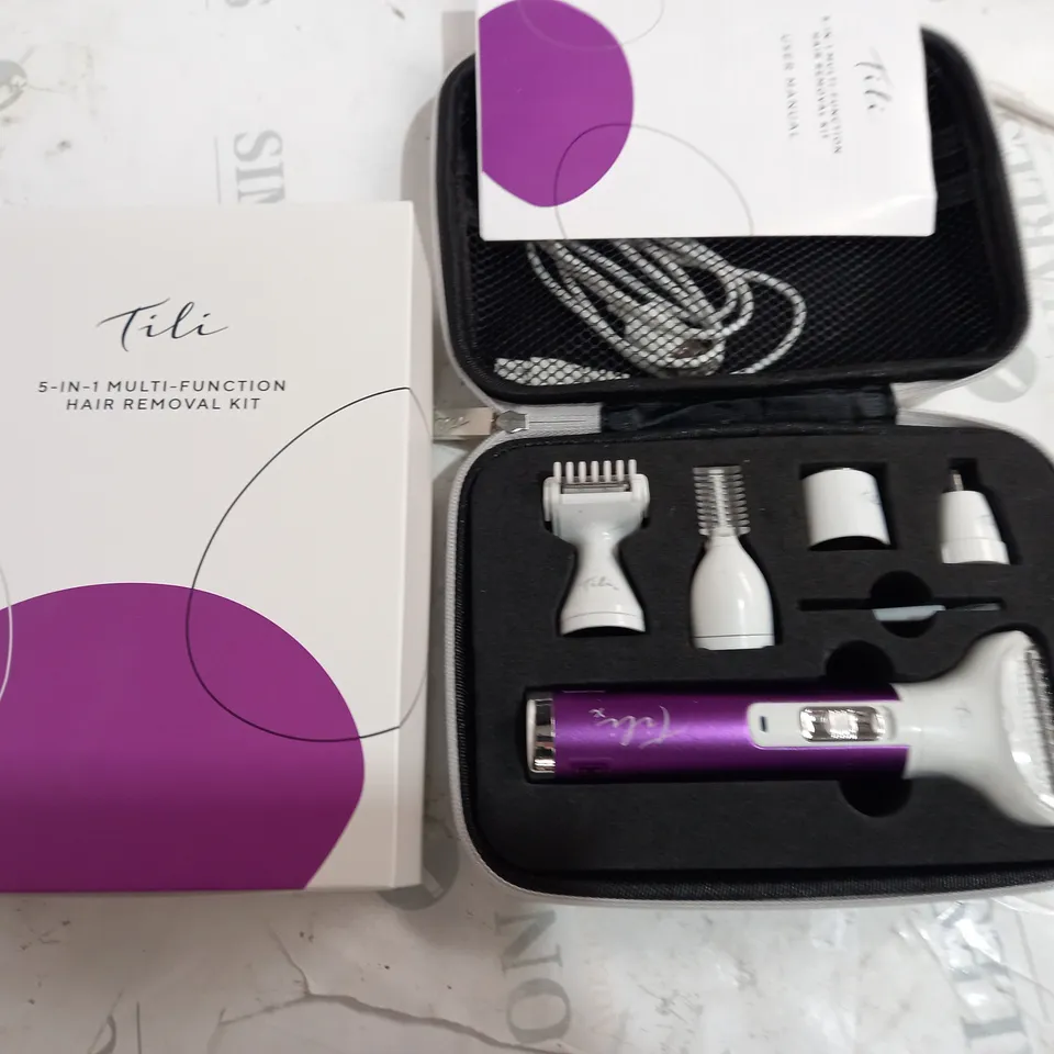 TILI 5-IN-1 MULTI-FUNCTION HAIR REMOVAL KIT