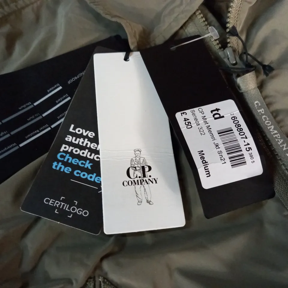 C.P COMPANY THE METROPOLIS SERIES MEMRI JACKET IN SENECA - MED