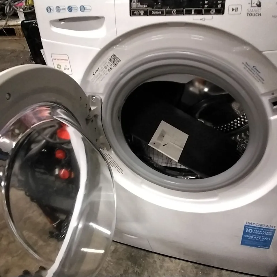 CANDY SMART 8KG FREESTANDING WASHING MACHINE IN WHITE - CS148TW4