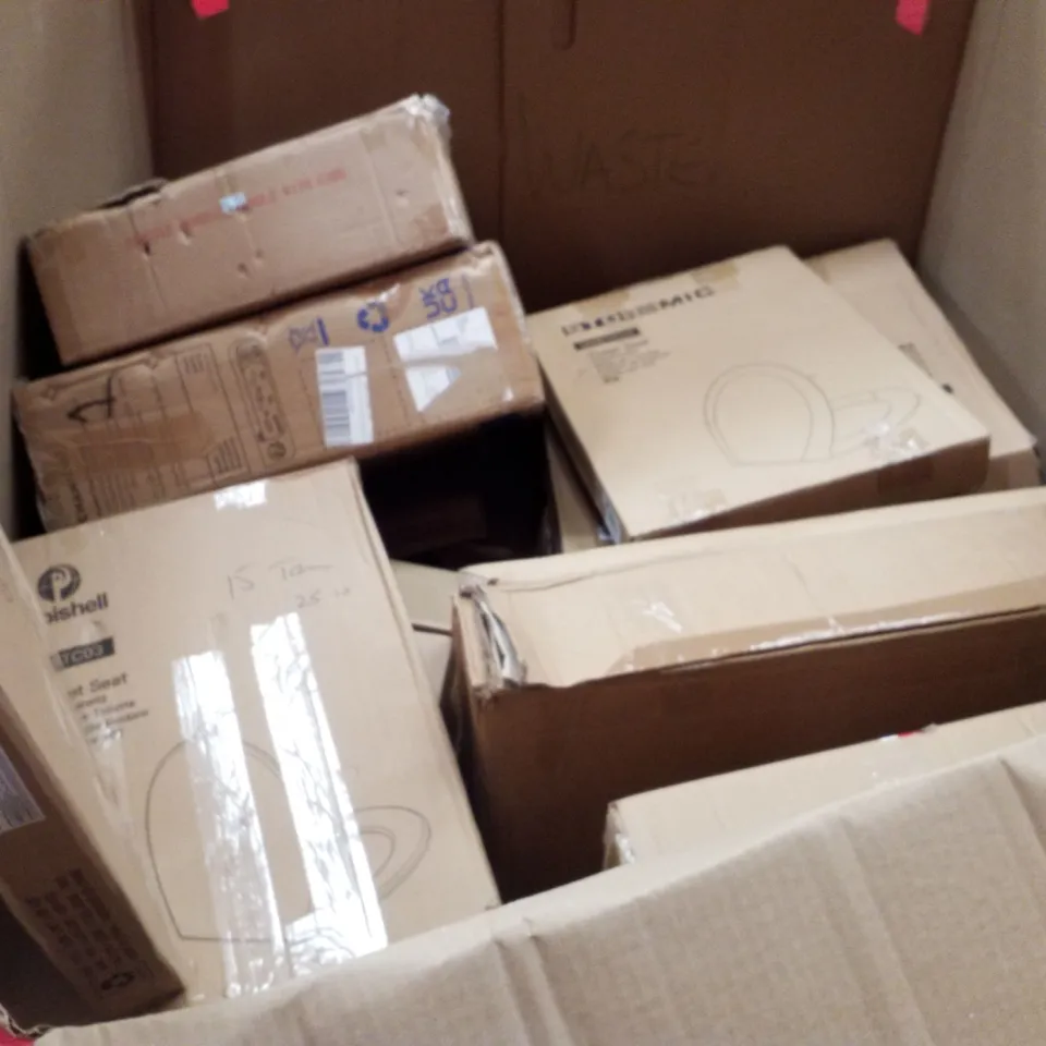 PALLET CONTAINING ASSORTED PRODUCTS INCLUDING HOLLYWOOD MIRROR WITH RBG, TOILET SEAT, SWEET DREAMS ELECTRIC BLANKET & WHITE FOLDING LEARNING TOWER