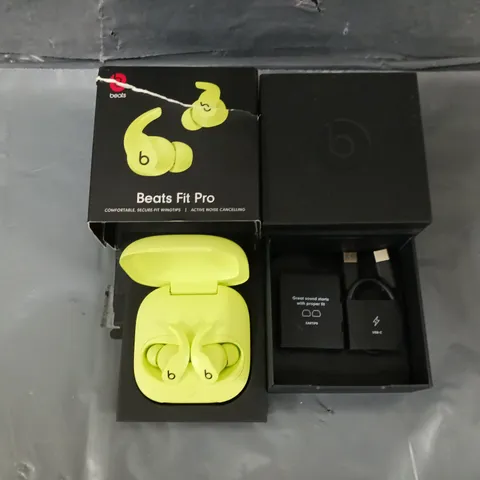 BOXED BEATS FITS PRO - LIME 