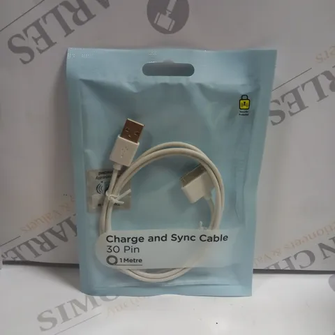APPROXIMATELY 40 X 1M 30 PIN SYNC & CHARGE CABLES