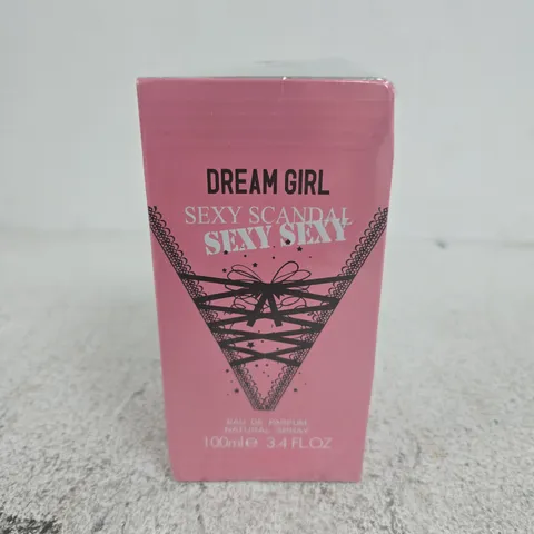 DREAM GIRL SEXY SCANDAL EAU DE PARFUM 100ML – PINK BOXED AND SEALED