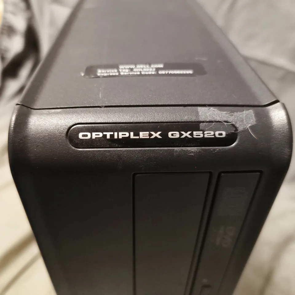 DELL OPTIPLEX GX520 DESKTOP PC (SMALL FORM FACTOR) – BLACK - COLLECTION ONLY