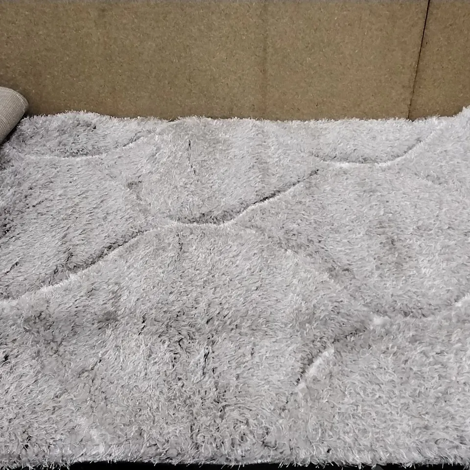 BRAND NEW PACO HOME GREY PALMA RUG SIZE 80CM X 150CM