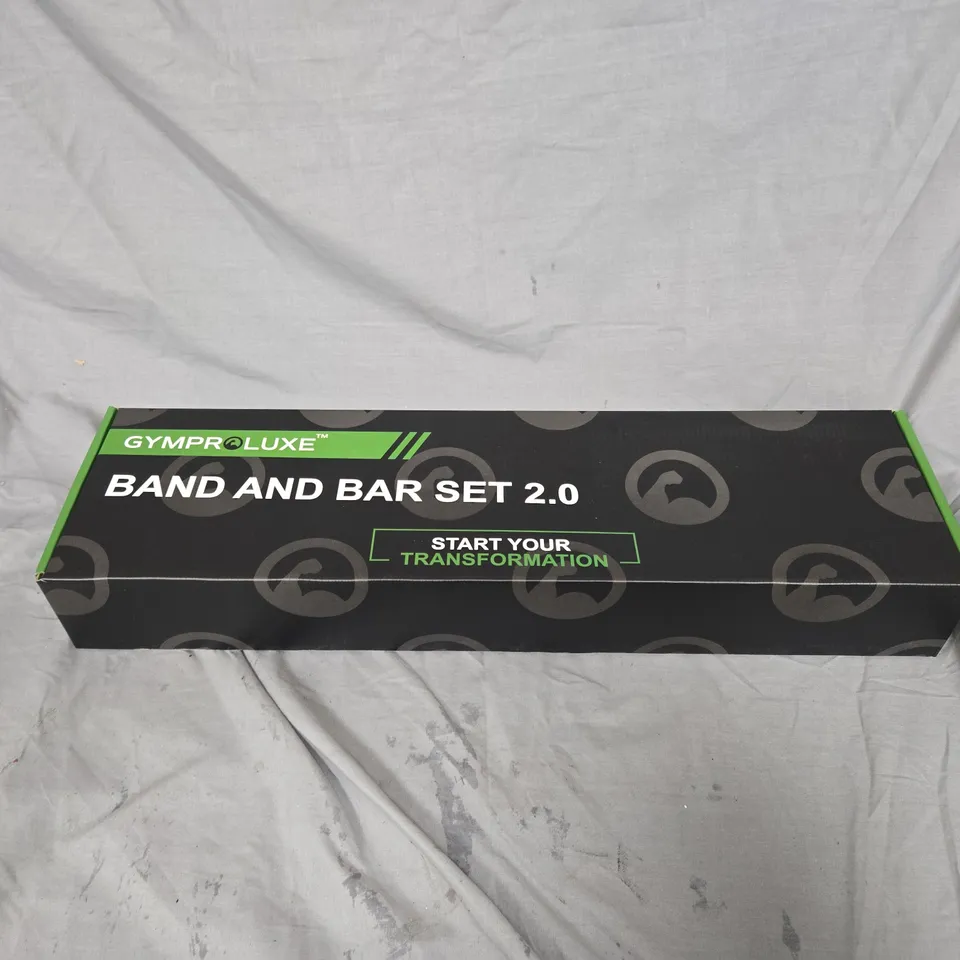 GYMPROLUXE BAND AND BAR SET 2.0 – FITNESS KIT