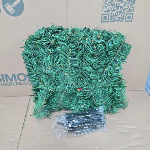 FAUX PRE LIT CHRISTMAS DECOR PIECE