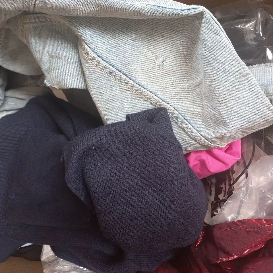 APPROXIMATELY 20 ASSORTED CLOTHING AND FASHION PRODUCTS IN VARIOUS STYLES AND SIZES - COLLECTION ONLY