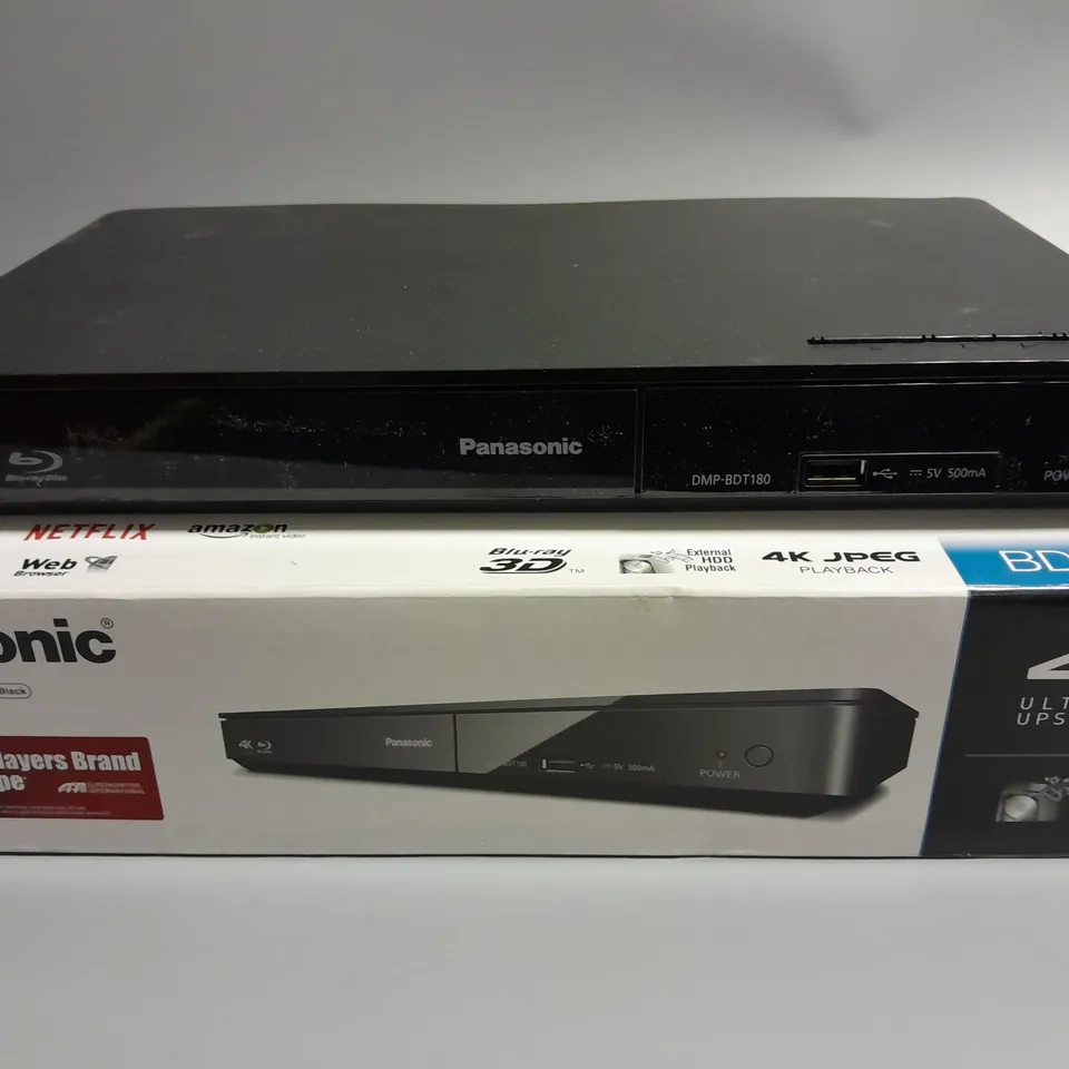 PANASONIC DMP-BDT180EB BLUE-RAY DISC PLAYER
