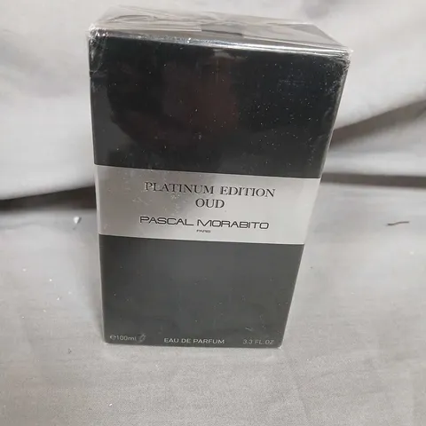 BOXED AND SEALED PLATINUM EDITION OUD PASCAL MORABITO PARIS EAU DE PARFUM 100ML