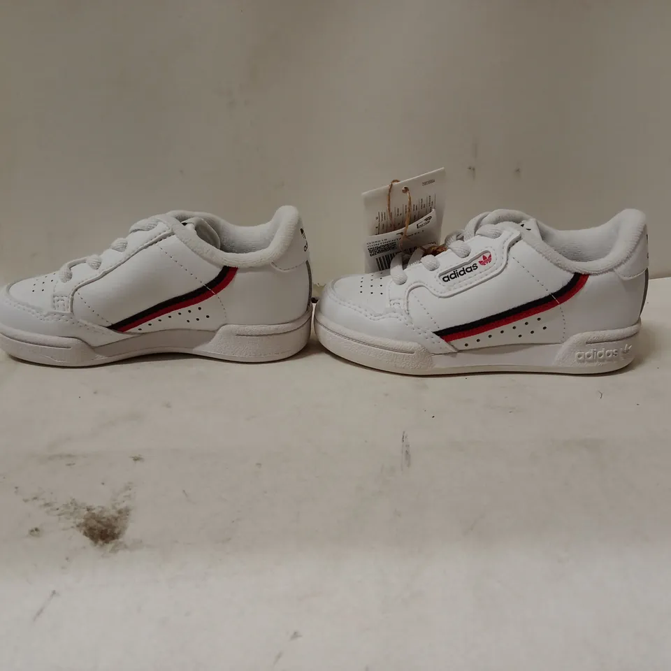 ADIDAS CONTINENTAL 80 EL I KIDS' TRAINERS – BOXED SIZE UK 6K