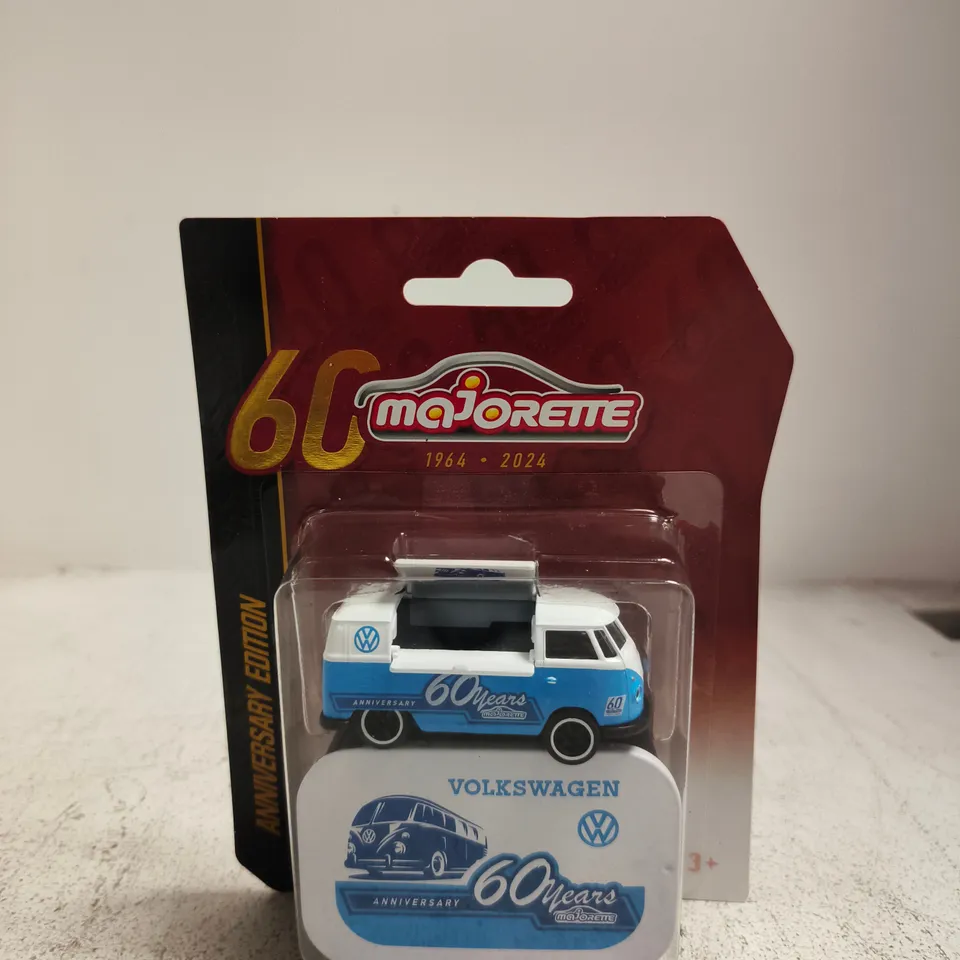 HOT WHEELS MAJORETTE 60TH ANNIVERSARY VOLKSWAGEN VAN –