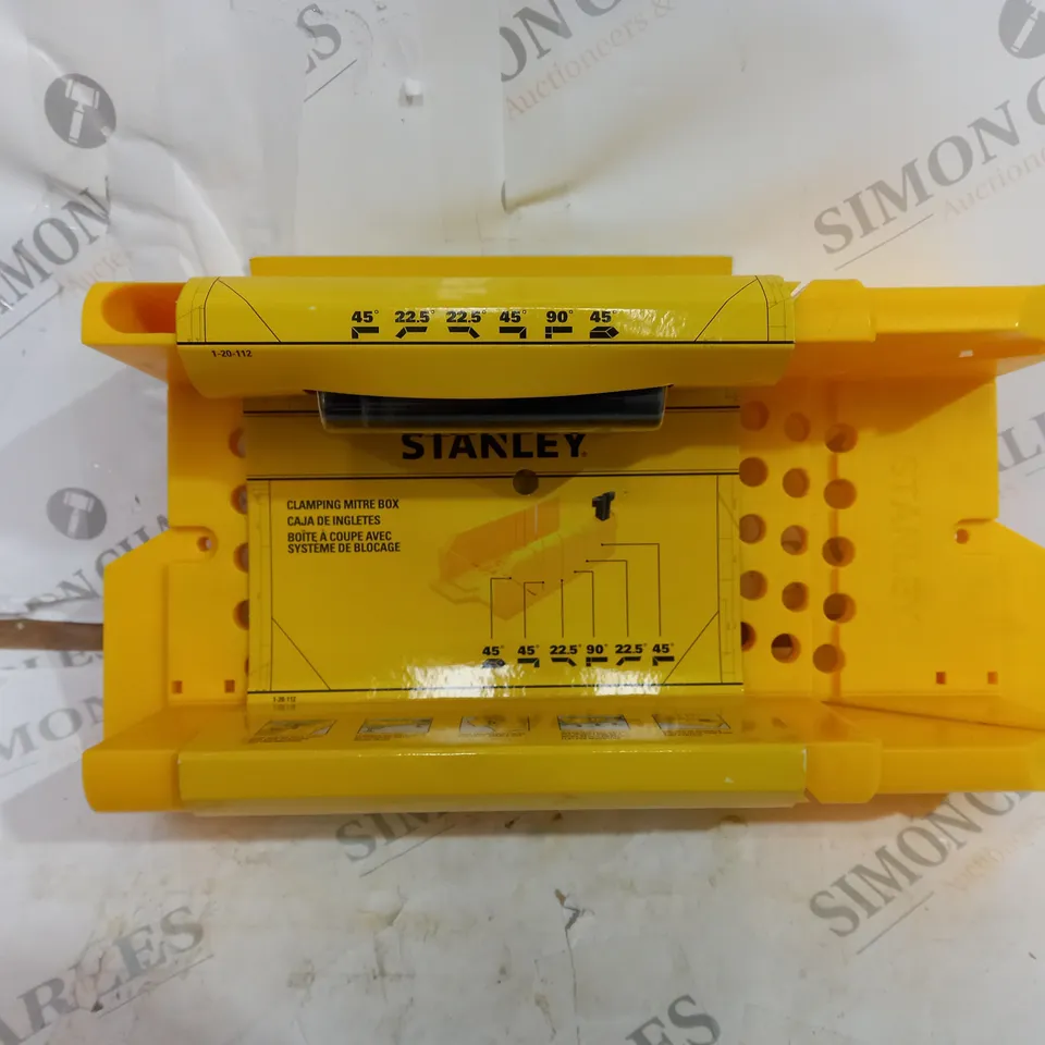 STANLEY CLAMPING MITRE BOX 